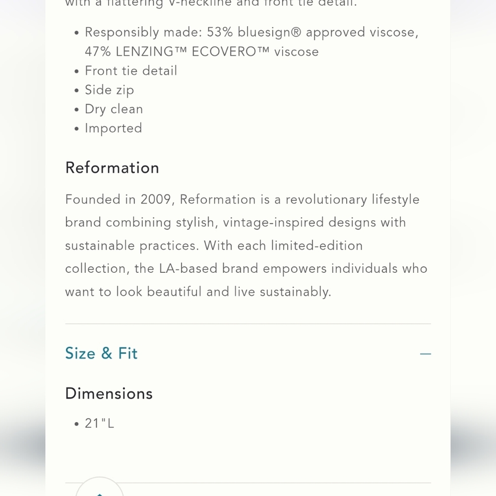 Reformation Top - Picture 11 of 11